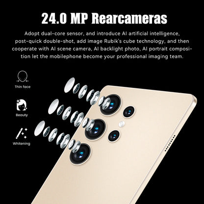 S23 Ultra 10-Inch Android Tablet for Kids Full Netcom 16+512GB Dual Card Learning Education Tablet 4G Call Factory Direct Sales