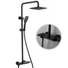 High Quality Full Brass Piano Key Shower Shower Set Bathroom With Airbrush Bathtub Shower Faucet