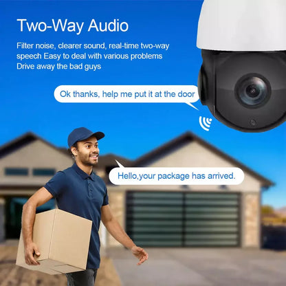 36X Zoom Wifi Camera 5MP Outdoor High-Speed Dome Security Wireless P2P IP CCTV PTZ Camera Waterproof