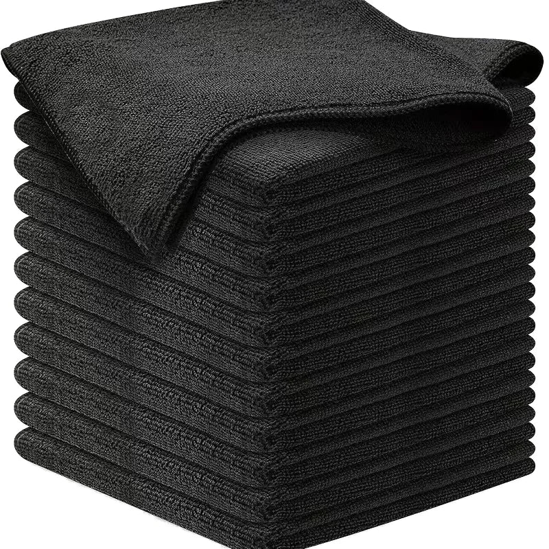 Microfiber Car Cleaning Cloths Quick-Dry Soft Absorbent Towels Lint Free for Cars House Kitchen Window Cleaning