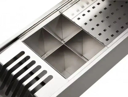 Over the Sink Dish Drying Rack Workstation Sink Kitchen Sink Essentials Kitchen 18 Gauge Stainless Steel for New Home Modern