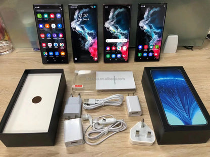 2023 Style Grids China Wholesale Personalizeds23 ultra 6.8inch Dual Sim Card Smartphone 5g Oem Mobile Phone Mobile Phone Galaxie