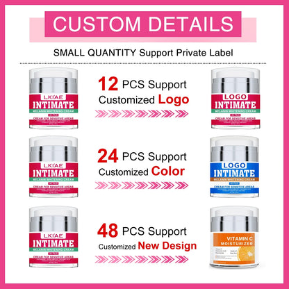 4K Plus Beauty Products Intimate Repair Niacinamide Skin Care Moisturizing Body Whitening Cream for Female