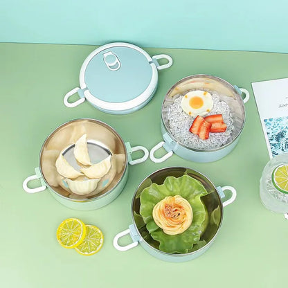 Portable Thermal Lunchbox Picnic Office Students Kids Workers School Japanese Bento 4-Layers Stainless Steel Lunch Box Food