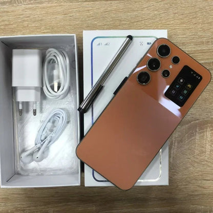 Smartphone Android 15 S25 Ultra de alta qualidade, ecrã de 7,3 polegadas, 22 GB + 1 TB, 5G, desbloqueado, dual SIM, câmara traseira de 108 MP, grande sucesso de vendas, venda por grosso global.