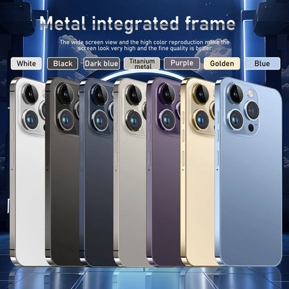 Wholesale Original Unlock 5G Smartphone 16Pro 16Promax Used Mobile Phones 512GB ROM LTE CDMA Cellular Screen Gaming