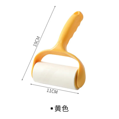 Manual Plastic Lint Roller for Hair & Dust Removal Sticky Brush for Sofa Bed & Clothes Cleaning Pet Hair Remover Brush