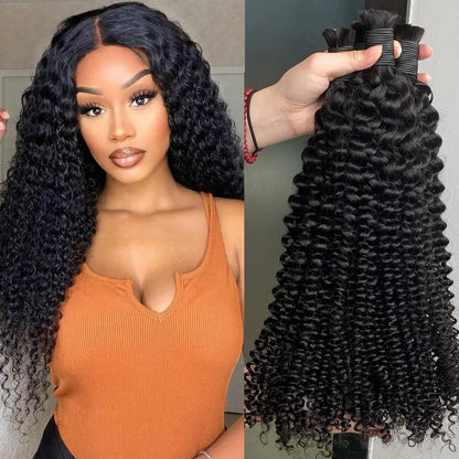New Arrival Indian Brazilian Natural Black Wave Cheap Beautiful 100% Raw Virgin Kinky Curly Human Hair Bundles Bulk Extension