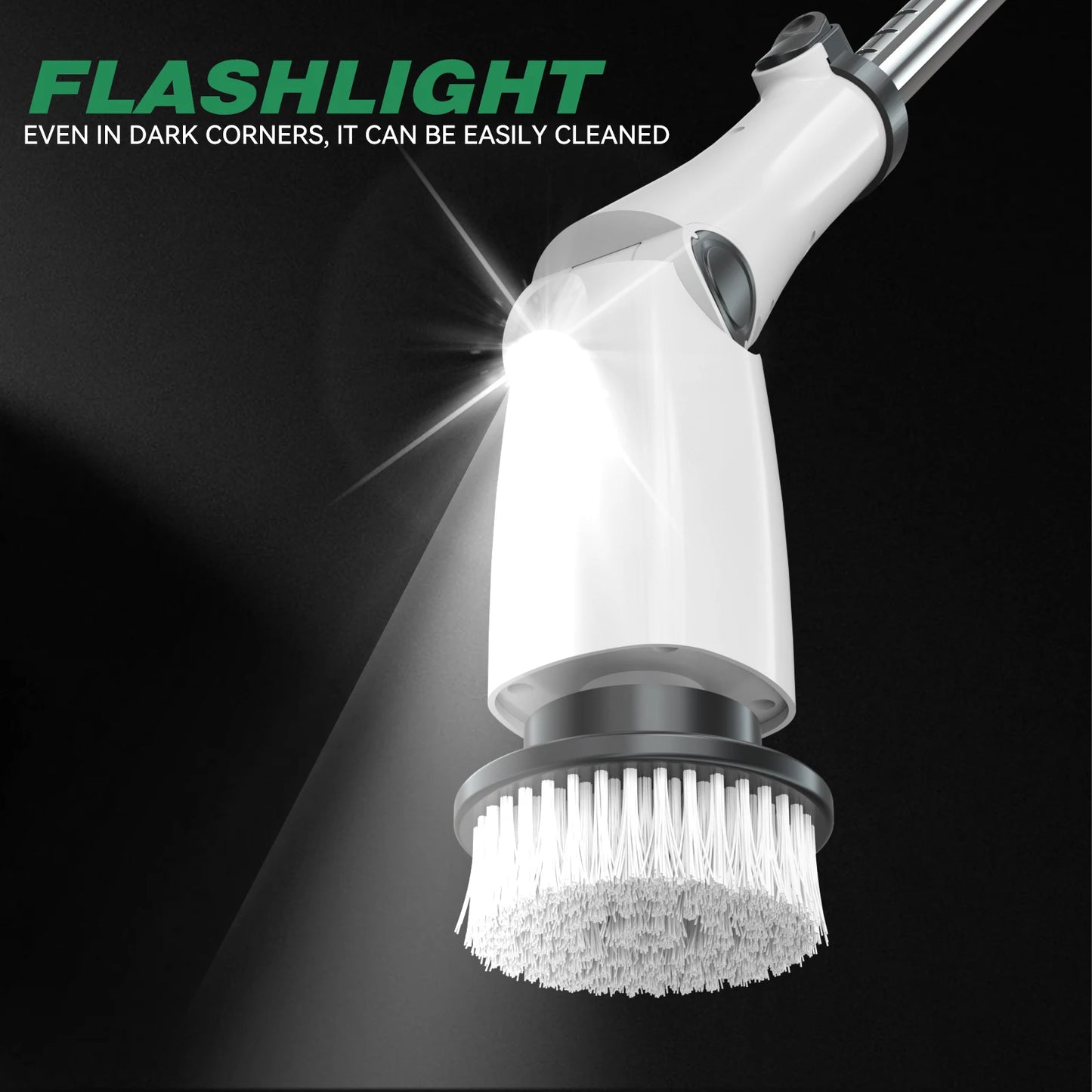 Kitchen Automatic Electric Cleaning Dishwashing Brush Power Scrubber Electric Spin Scrubber Electric Dish Scrubber for Bathroom