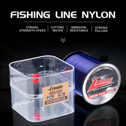 Linha de pesca de nylon personalizada de alta qualidade, 500m, 1mm, preço mais baixo de venda por grosso.