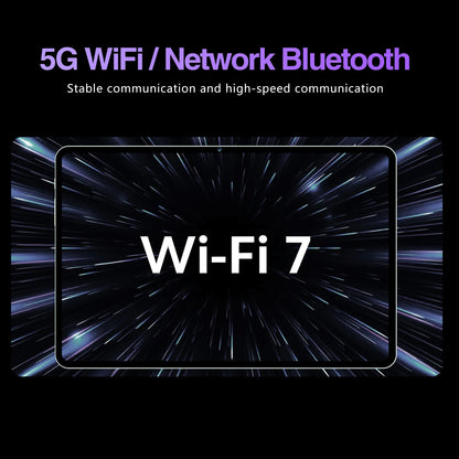 Tablet de alta configuração com ecrã IPS de 10,1 polegadas, preço de venda por grosso OEM, Android 14, processador de dez núcleos, 12 GB de RAM e 512 GB de ROM.