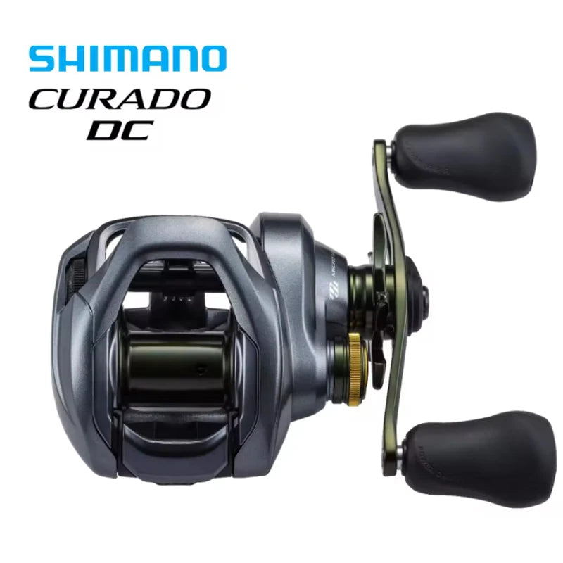 Shimano 22 18 Curado DC Baitcasting Fishing Reels 6+1BB Gear Ratio 7.4:1/8.5:1 S3D Spool I-DC4 Saltwater Wheel River Fishing