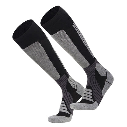 Merino Wool Socks Thermal Hiking Socks Non-slip Shock-absorbing Sports Winter Warm Men Terry Ski Socks
