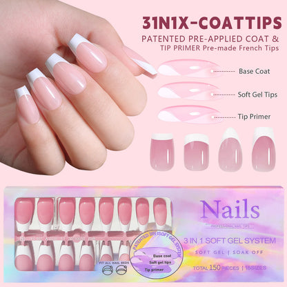 Nail Art Artificial 150 Pcs New Hot Selling Nail Art Products French Press on Nail Tips