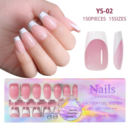 Nail Art Artificial 150 Pcs New Hot Selling Nail Art Products French Press on Nail Tips