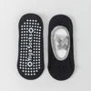 Boneless Custom Logo Grip Barre Trampoline Socks Pilates Non Slip Yoga Ballet Socks Compression Cotton Low Cut  Ankle  Socks