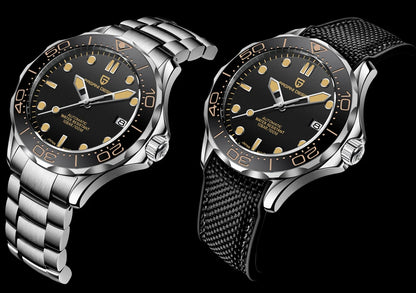 Pagani Design 2025 Automatic Watches for men mechanical wristwatch men Top Brand Luxury men watch 100m waterproof NH35 steel 007