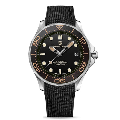 Pagani Design 2025 Automatic Watches for men mechanical wristwatch men Top Brand Luxury men watch 100m waterproof NH35 steel 007
