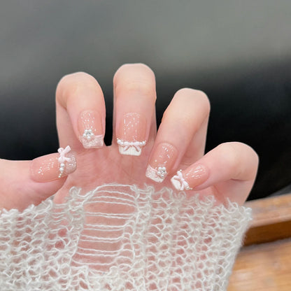 High Quality Handmade Nail Art Products New Style for Girls Manual Finger Application
