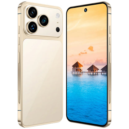2025 New Arrival Original I17 17 Pro Max 5G Smartphone 144Hz 7.3 Display 108MP Rear Camera 16GB+1TB Storage Deca Core MTK