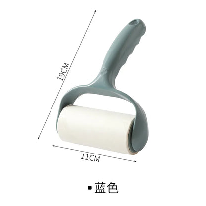 Manual Plastic Lint Roller for Hair & Dust Removal Sticky Brush for Sofa Bed & Clothes Cleaning Pet Hair Remover Brush