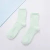 Heart Flanged Flat Women's Socks Rolled Edge Crew Cute Lovely Women's Sleeping Socks Fluffy Bed Sock for Women