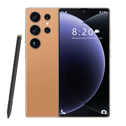 Hot Sale S26 Ultra 5G Smartphone 7.3 Inch Full HD Deca Core 16GB+1TB Memory Long Battery Life CDMA Face Unlock Wholesale Price