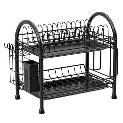 Multifunctional Kitchen Storage Rack Multi-Layer Bowl Chopsticks Drain Rack Plate Drying Bowl Rack Chopsticks Tube Boxed