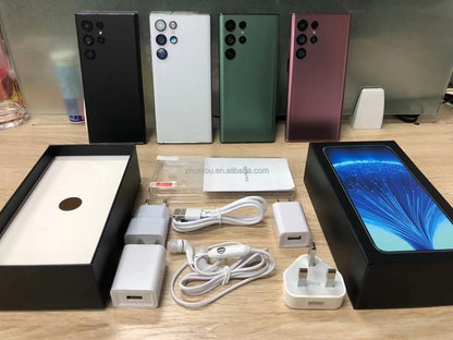 2023 Style Grids China Wholesale Personalizeds23 ultra 6.8inch Dual Sim Card Smartphone 5g Oem Mobile Phone Mobile Phone Galaxie