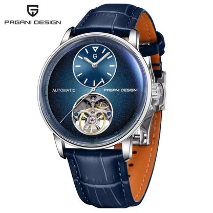 PAGANI DESIGN 2025 New Mechanical Tourbillon Men's watches 42mm Dial 100M Waterproof Watch Luminous Luxury Automatic Man watch