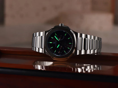 Pagani design 2025new women's watch luxury quartz watch top Sapphire luminous chronograph watch clock complete calendar gift box