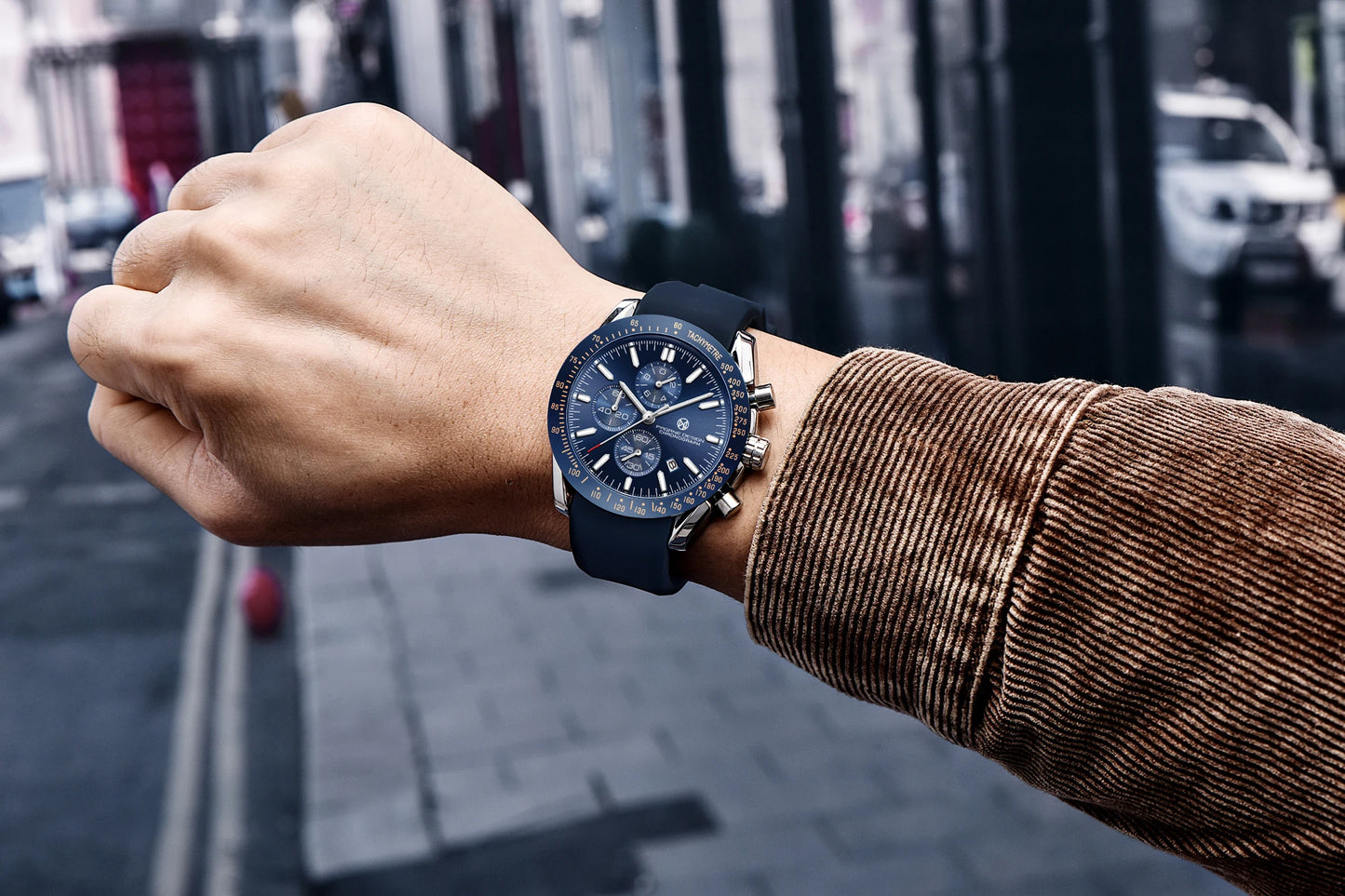 PAGRNE DESIGN Quartz Watches Multi functional chronograph 44mm Fashionable men's watch PAGANI DESIGN Extended Brand PG5140