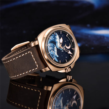Pagani Design 2025 New NH35A 43MM Fashionable Men's Automatic Mechanical Watch Stainless Steel Waterproof 10Bar dial Glow reloj