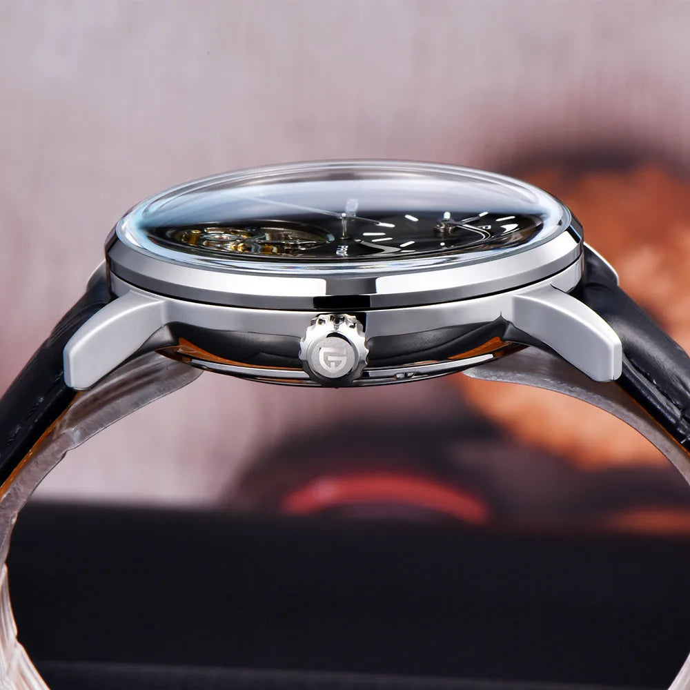 PAGANI DESIGN 2025 New Mechanical Tourbillon Men's watches 42mm Dial 100M Waterproof Watch Luminous Luxury Automatic Man watch