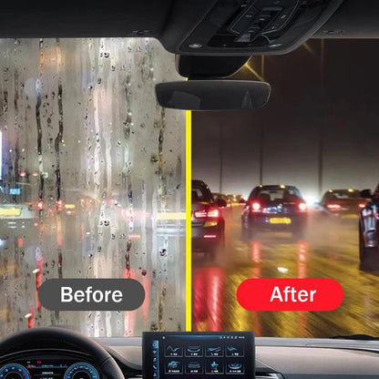 Car Glass Sponge Cleaning Brush Car Window Glass Cleaner Removes Dirt Windshield Oil Film Cleaner Glass Oil Film Cleaning Brush