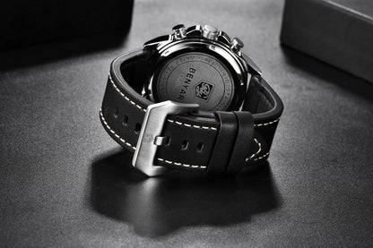 BENYAR Top Luxury Brand 2023 New Men's Watches Multifunction Quartz Sport Chronograph Watches Men Wrist Watch Relogio Masculino