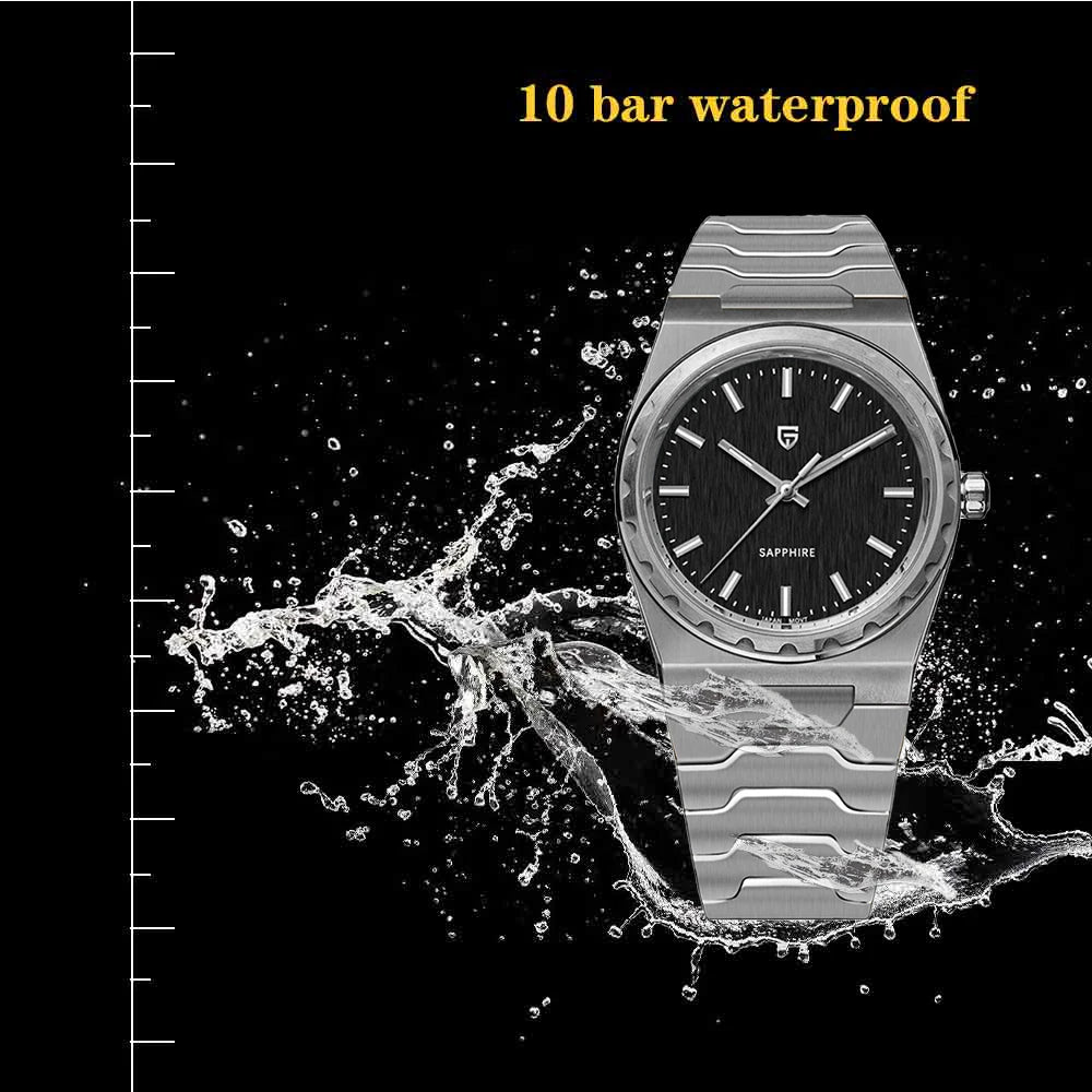 PAGANI DESIGN 2025 New VJ21 Fashion Man Quartz Watch V2 Sapphire 10Bar Waterproof Thin 7MM Luminous C3 Upgrade reloj hombre