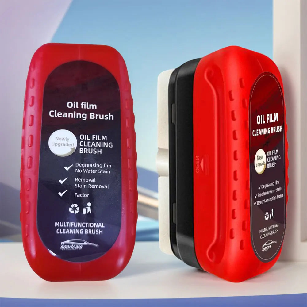 Removedor de películas de óleo em vidros de automóveis, placa de limpeza de vidros, revestimento hidrófobo para para-brisas, ferramenta de detalhe automóvel.