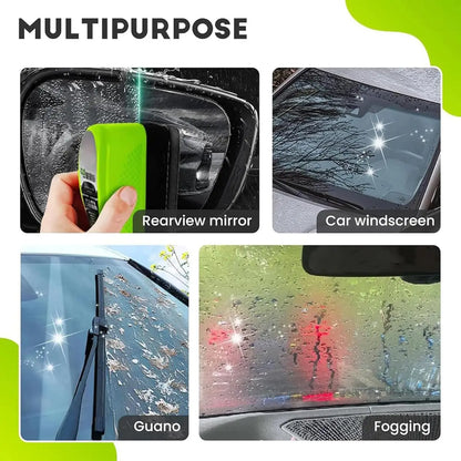 150ML Glass Cleaning Board Automotive Oil Film Cleaning Brush Glass Oil Film Remover Powerful Oil Film Removal & Crystal Coating