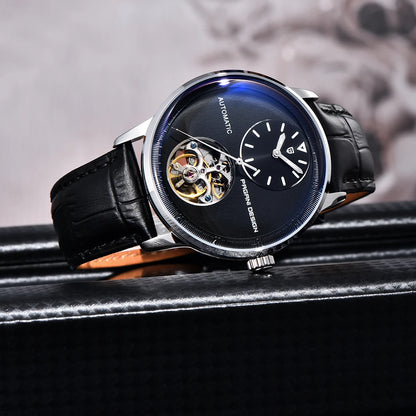 PAGANI DESIGN 2025 New Mechanical Tourbillon Men's watches 42mm Dial 100M Waterproof Watch Luminous Luxury Automatic Man watch
