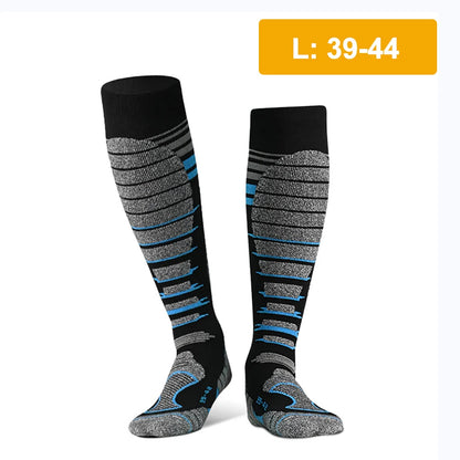 GTUBIKE 1 Pair Merino Wool Winter Men Warm Ski Socks Thicker Sports Snowboard Cycling Soccer Socks High Elastic Thermal Socks