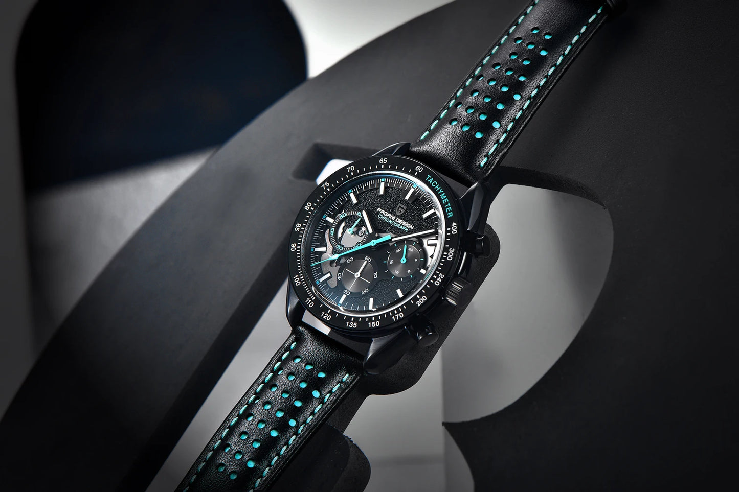 Relógio PAGANI DESIGN 1701 Moon para homem, lançamento 2025, de luxo, quartzo, cronógrafo, desportivo, com vidro de safira e design moderno. Ideal para oferecer!