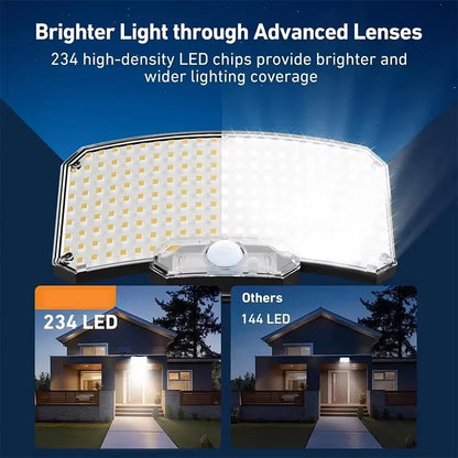 solar outdoor courtyard lights outdoor induction road lights garage lights single head split wall lights household rural yard