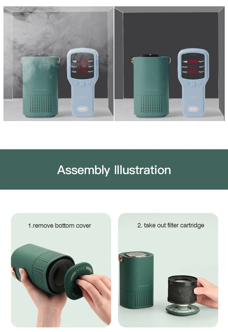 Purificador de ar A8 para casa
