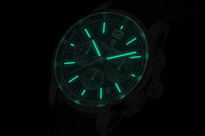 Relógio de pulso de luxo casual PAGANI DESIGN 2024 para homem, modelo VK63, com mecanismo de quartzo, resistente à água até 100 metros, vidro de safira e caixa em aço inoxidável.