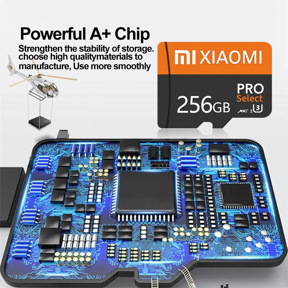 Xiaomi High Speed 2TB SD Card1TB Memory Card 512GB Ultra Fast Read Write Micro TF SD Card 128GB 256GB Class 10 For Camera/Phone