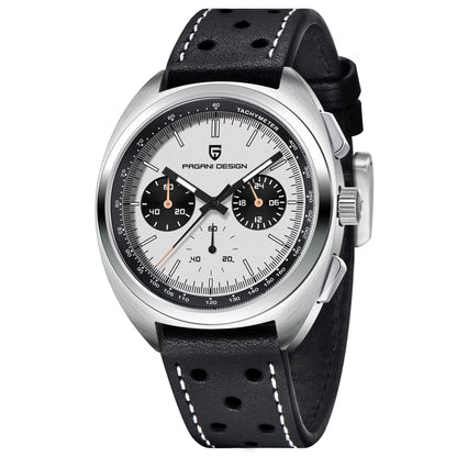 PAGANI DESIGN 2025 New Pilot Luxury Quartz Watch For Men Sport Chronograph AR Sapphire crystal Stainless steel Wrist watches Men