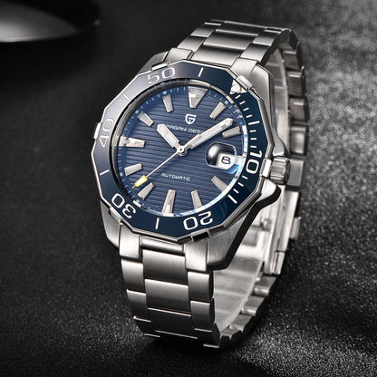 2025 New Brand PAGANI DESIGN 1617 Men's Military Sport Mechanical Watches Waterproof Stainless Steel Top Brand Luxury Men Watch