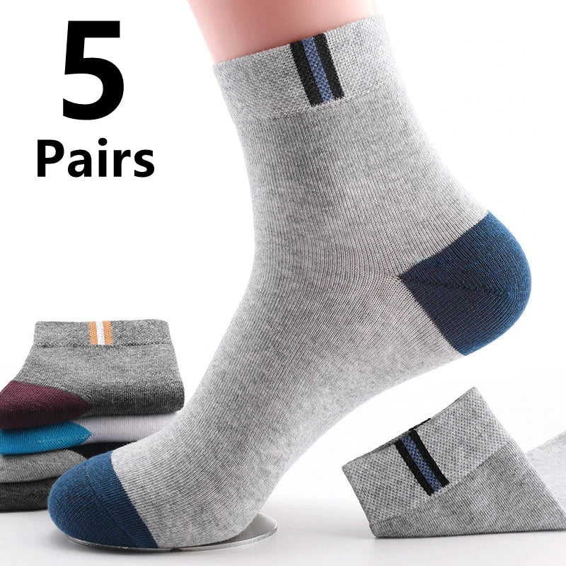 1pairs Men's Fashion Cotton Breathable Comfortable Ankle Socks, Men's Summer Socks