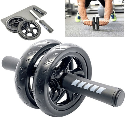 Abdominal and Core Strength Training Roller Wheel with Kneeling Pad for Men and Women